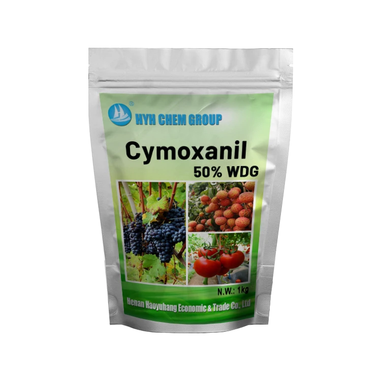 Agricultural Fungicide Cymoxanil 94%TC 96%TC 97%TC 98%TC 45%WDG 50%WDG 60%WDG CAS 57966-95-7 price