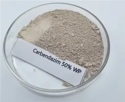 Kouman pou itilize ak prekosyon pou Carbendazim 50% WP CAS: 10605-21-7